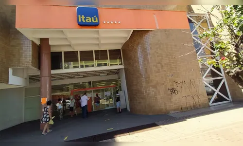 Agência do Itaú só deve reabrir na sexta-feira por covid
