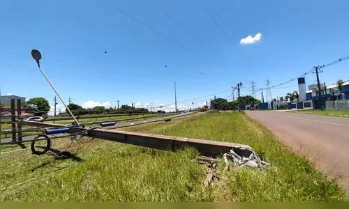 Mais de mil unidades ficam sem energia após acidente no Parque Industrial Norte