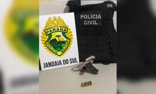 Arma é apreendida durante ação conjunta  na região
