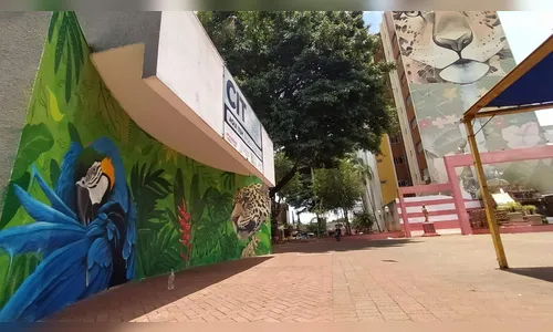 Praça da Cascata ganha mais uma onça em Apucarana; Veja