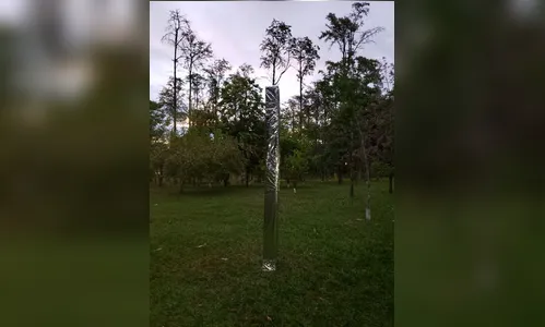 Objeto misterioso chama atenção em Maringá; monólito?