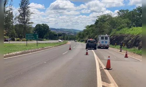 Acidente na BR 369 deixa motociclista gravemente ferida