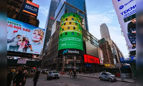 Empresa homenageia Apucarana na Times Square, em Nova York