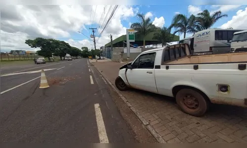 Acidente é registrado na Avenida Governador Roberto da Silveira