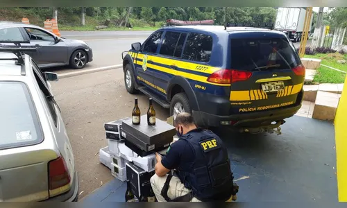 PRF apreende cerca de R$ 60 mil em vinhos importados