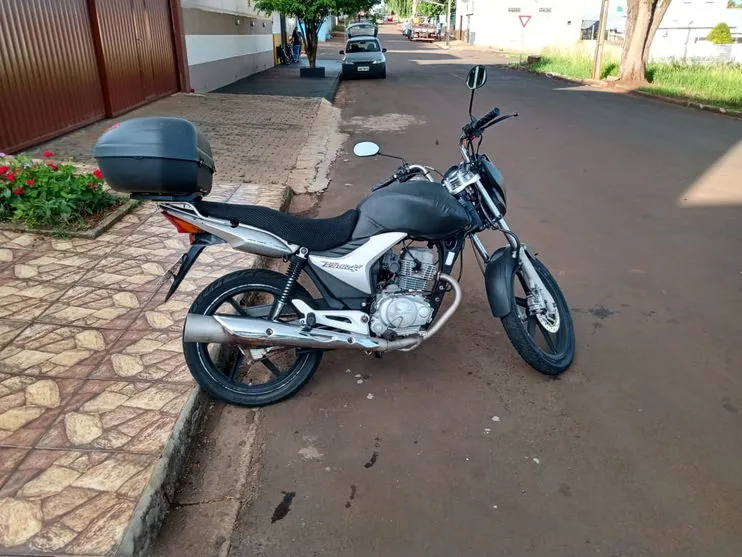 A moto foi furtada  na Vila João  XXIII