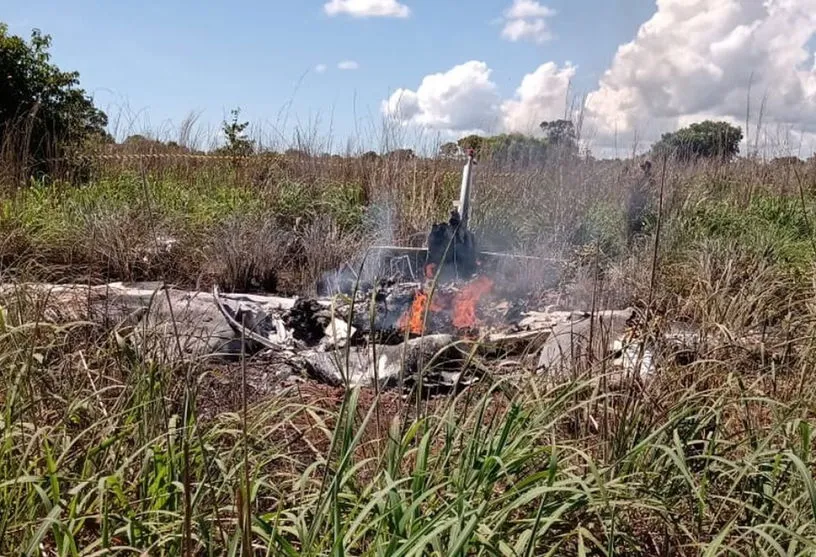 Acidente aéreo com delegação do Palmas cai no Tocantins e deixa seis mortos