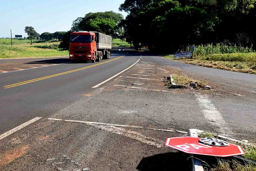 Acidentes envolvendo vítimas fatais no trevo de acesso secundário têm sido recorrentes