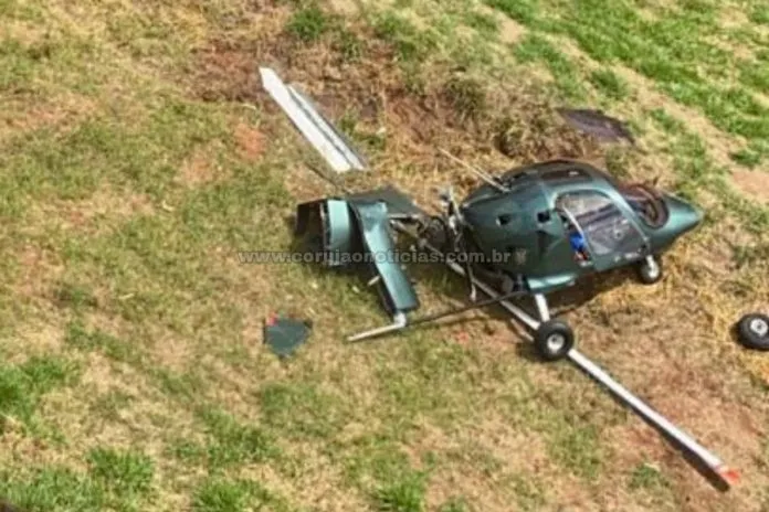 Aeronave cai na região de Maringá; piloto fica ferido