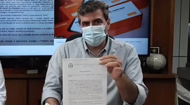 Contrato para compra de vacinas contra covid-19 já está em Londrina