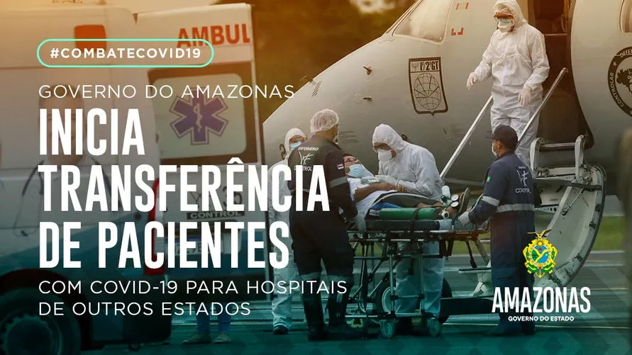 Governo do Amazonas irá transferir 235 pacientes para oito estados