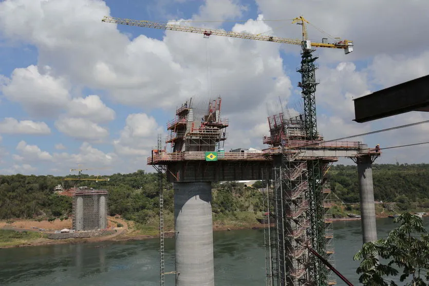 Investimento na Ponte da Integração já alcança R$ 104 milhões