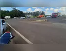 Bombeiros atendem acidente no trevo de Ivaiporã