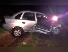 Tripla colisão na PR 272 entre Cruzmaltina e Faxinal deixa quatro feridos