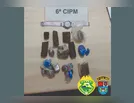 PM de Jardim Alegre prende suspeitos com drogas dentro do carro