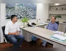 Candidato à presidência da AMP visita prefeito de Ivaiporã