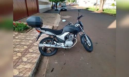 Moto é furtada durante a madrugada na Vila João XXIII, em Ivaiporã