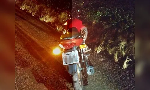 Motociclista fica ferido ao sofrer queda na PR 466, em Ivaiporã
