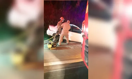 Acidente provoca morte de motorista em Santo Antônio da Platina