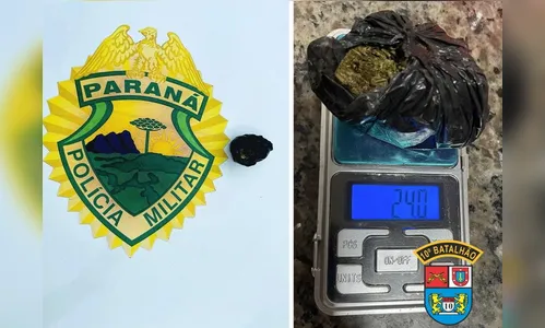 Adolescente de 14 anos é apreendido pela PM com drogas
