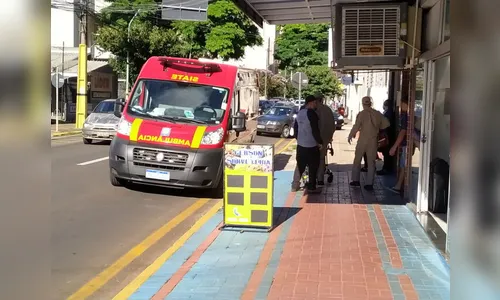 Adolescente que ajudava o pai sofre queda de 3 metros