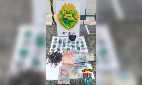 Após denúncia anônima, PM apreende drogas na Vila Regina