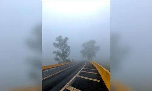 Apucarana amanhece com muita nebulosidade nesta segunda-feira