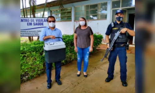 Arapongas recebe mais 900 doses da vacina contra a Covid-19