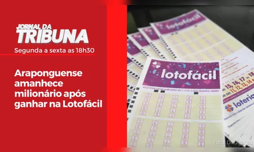 Araponguense amanhece milionário após ganhar na Lotofácil