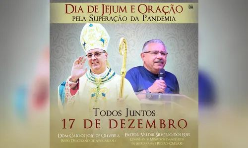 Católicos e Evangélicos se unem em jejum e oração contra a pandemia