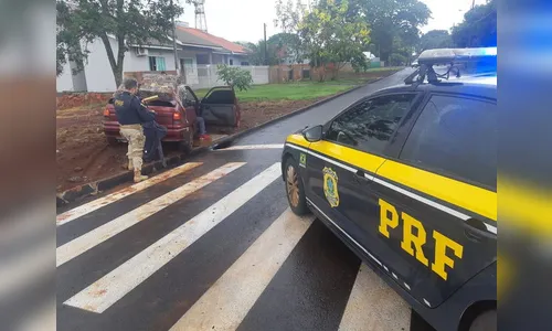 PRF apreende 128 quilos de maconha na região oeste  do estado