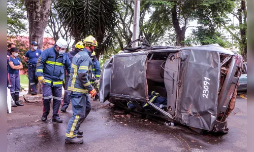 Samu recebe treinamento em resgaste de acidentes de trânsito