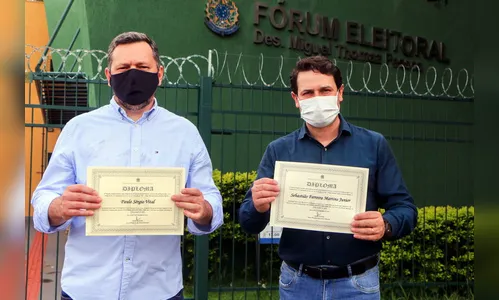 Junior da Femac e Paulo Vital são diplomados em Apucarana