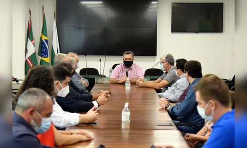 Beto Preto recebe a nova diretoria do Consórcio Paraná Saúde