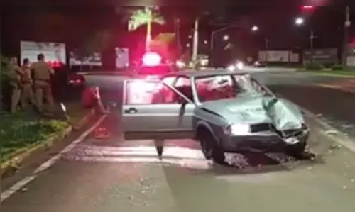 Motorista atropela idoso, foge do local e se envolve em acidente na BR-369