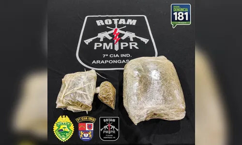 Adolescentes são apreendidos com quase 800 gramas de maconha