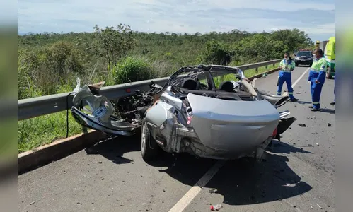 Cinco pessoas de uma mesma família morrem em acidente na BR-135