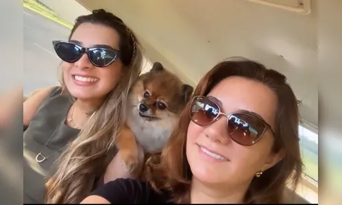 Mãe e filha postaram vídeos antes da queda de aeronave que matou família