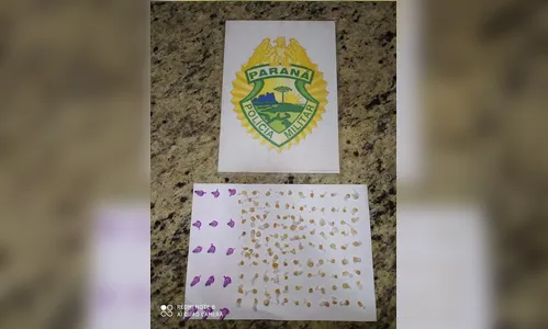 Traficante é preso com mais de 100 pedras de crack e cocaína