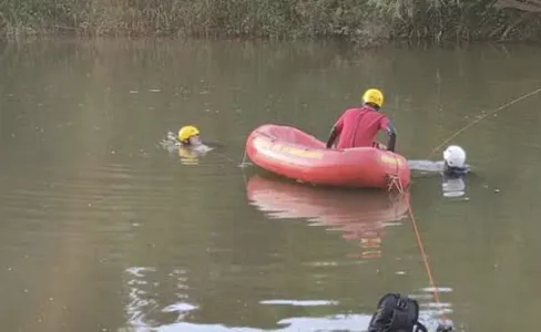 Bombeiros procuram por pescador desaparecido em Cândido de Abreu