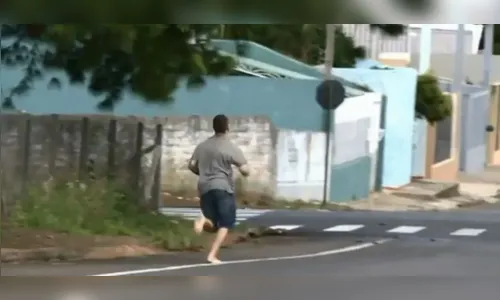 Preso é flagrado fugindo de cadeia no Paraná; vídeo