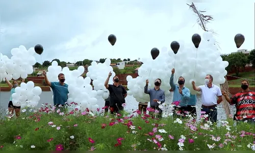 Prefeitura de Jardim Alegre faz homenagem às vidas perdidas para a Covid-19