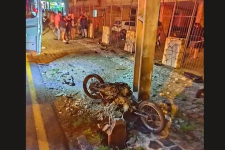 Acidente foi no bairro Alto da XV, em Curitiba