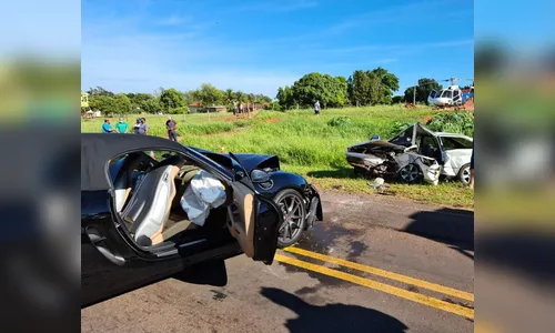 Colisão entre Porsche e Gol causa morte na PR-340