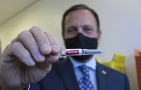 Doria diz que todo o Estado de SP será vacinado em 2021