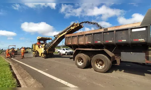 Obras na BR-369 avançam na saída de Apucarana; assista
