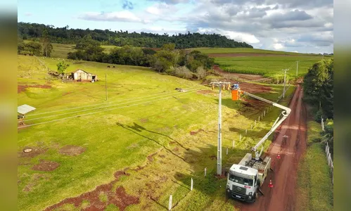 Copel instala 2,8 mil quilômetros de rede trifásica no campo