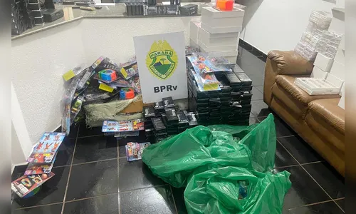 Carro com placas de Apucarana é apreendido com mercadorias