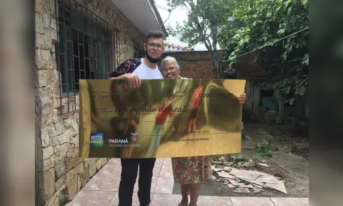 Novo milionário do Nota Paraná tem apenas 19 anos