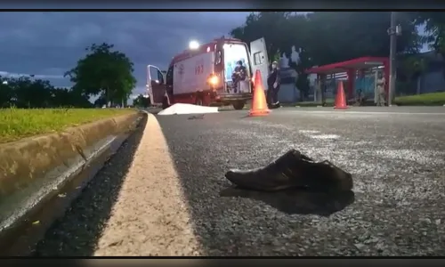 Homem morre atropelado ao sair de UPA na manhã desta sexta-feira